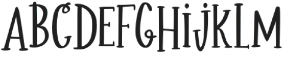 Unicorn Holiday Serif Regular otf (400) Font LOWERCASE