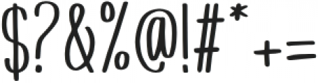 Unicorn Mermaid otf (400) Font OTHER CHARS