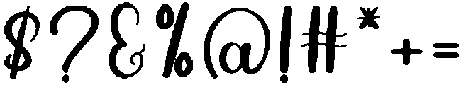 Unicorn Regular otf (400) Font OTHER CHARS