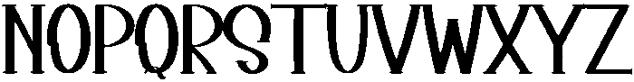 Unicorn Regular otf (400) Font LOWERCASE