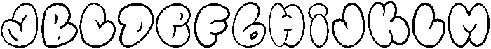 Unicorn Regular otf (400) Font UPPERCASE