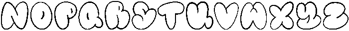 Unicorn Regular otf (400) Font UPPERCASE