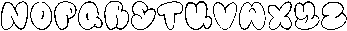 Unicorn Regular otf (400) Font LOWERCASE