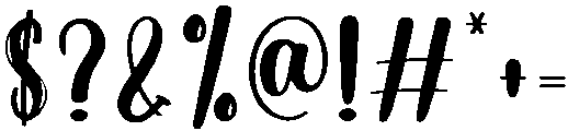 Unicorn Regular otf (400) Font OTHER CHARS