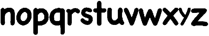 Unicorn Regular otf (400) Font LOWERCASE