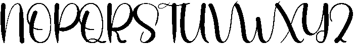 Unique Regular otf (400) Font UPPERCASE
