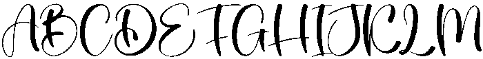 Unique Regular otf (400) Font UPPERCASE