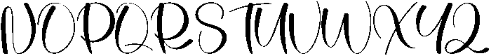 Unique Regular otf (400) Font UPPERCASE