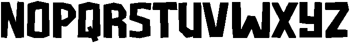 Unique Regular otf (400) Font UPPERCASE