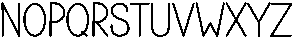 Uniteam Regular otf (400) Font UPPERCASE