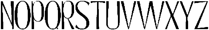 Univars Regular otf (400) Font UPPERCASE
