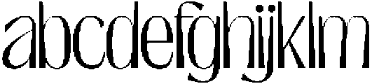 Univars Regular otf (400) FONT