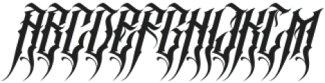 Universal Blackletter Regular otf (900) Font LOWERCASE