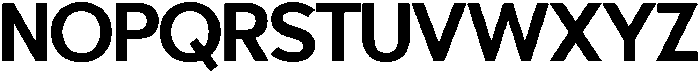 Universal Bold otf (700) Font UPPERCASE