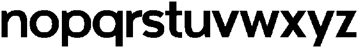 Universal Bold otf (700) Font LOWERCASE