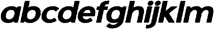 Universal ExtraBold Italic otf (700) FONT