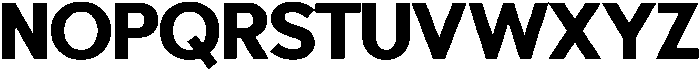 Universal ExtraBold otf (700) Font UPPERCASE