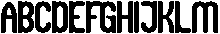 Universal Law Bold otf (700) Font UPPERCASE