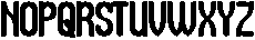 Universal Law Bold otf (700) Font UPPERCASE