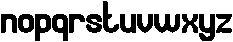 Universal Law Bold otf (700) Font LOWERCASE
