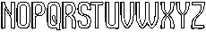 Universal Law-Hollow otf (400) Font UPPERCASE