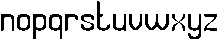 Universal Law-Light otf (300) Font LOWERCASE