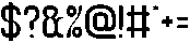 Universal Law otf (400) Font OTHER CHARS
