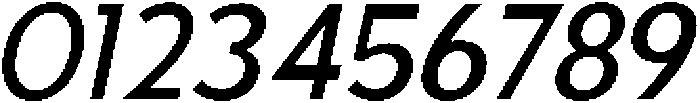 Universal Medium Italic otf (500) Font OTHER CHARS