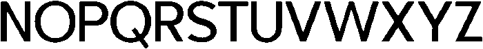 Universal Medium otf (500) Font UPPERCASE