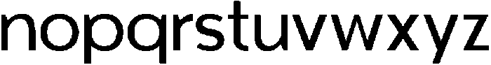 Universal Medium otf (500) Font LOWERCASE
