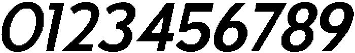 Universal SemiBold Italic otf (600) Font OTHER CHARS