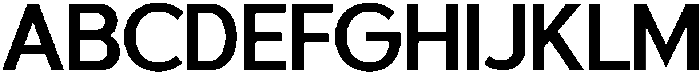 Universal SemiBold otf (600) Font UPPERCASE