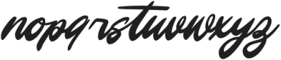 Unlatch Skater Italic otf (400) Font LOWERCASE