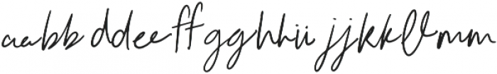 Unleash Handwritten Ligatures otf (400) Font UPPERCASE