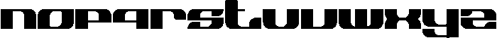 Unnamed-Regular otf (400) Font LOWERCASE