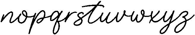 Unnamed Regular otf (400) Font LOWERCASE