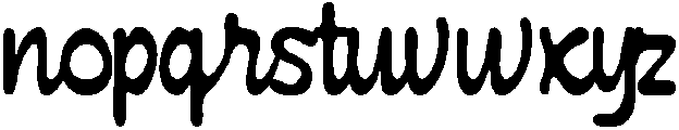 Unnamed-Regular otf (400) Font LOWERCASE