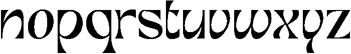 Unnamed-Regular otf (400) Font LOWERCASE