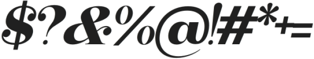 Unnamed1 Italic otf (400) Font OTHER CHARS