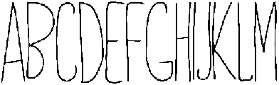 Untitled otf (400) Font UPPERCASE