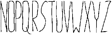 Untitled otf (400) Font LOWERCASE
