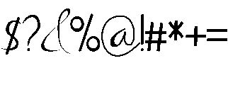 Untitled otf (400) Font OTHER CHARS
