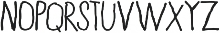Untitled typeface line Regular otf (400) Font LOWERCASE