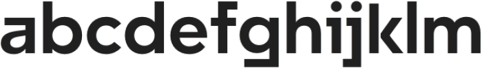 Unytour Bold otf (700) Font LOWERCASE