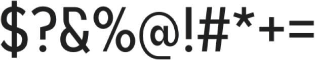 Unytour Display Medium Condensed otf (500) Font OTHER CHARS