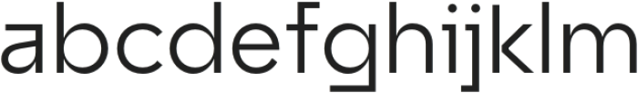 Unytour Display Regular otf (400) Font LOWERCASE