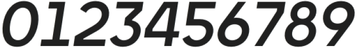 Unytour Display Semi Bold Italic otf (600) Font OTHER CHARS