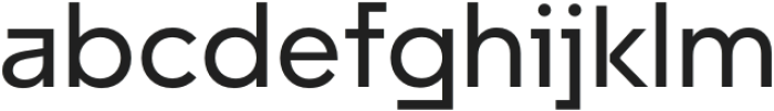 Unytour Medium otf (500) Font LOWERCASE