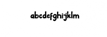 Under Type.ttf Font LOWERCASE