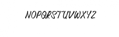 UnforgottenMore.ttf Font UPPERCASE